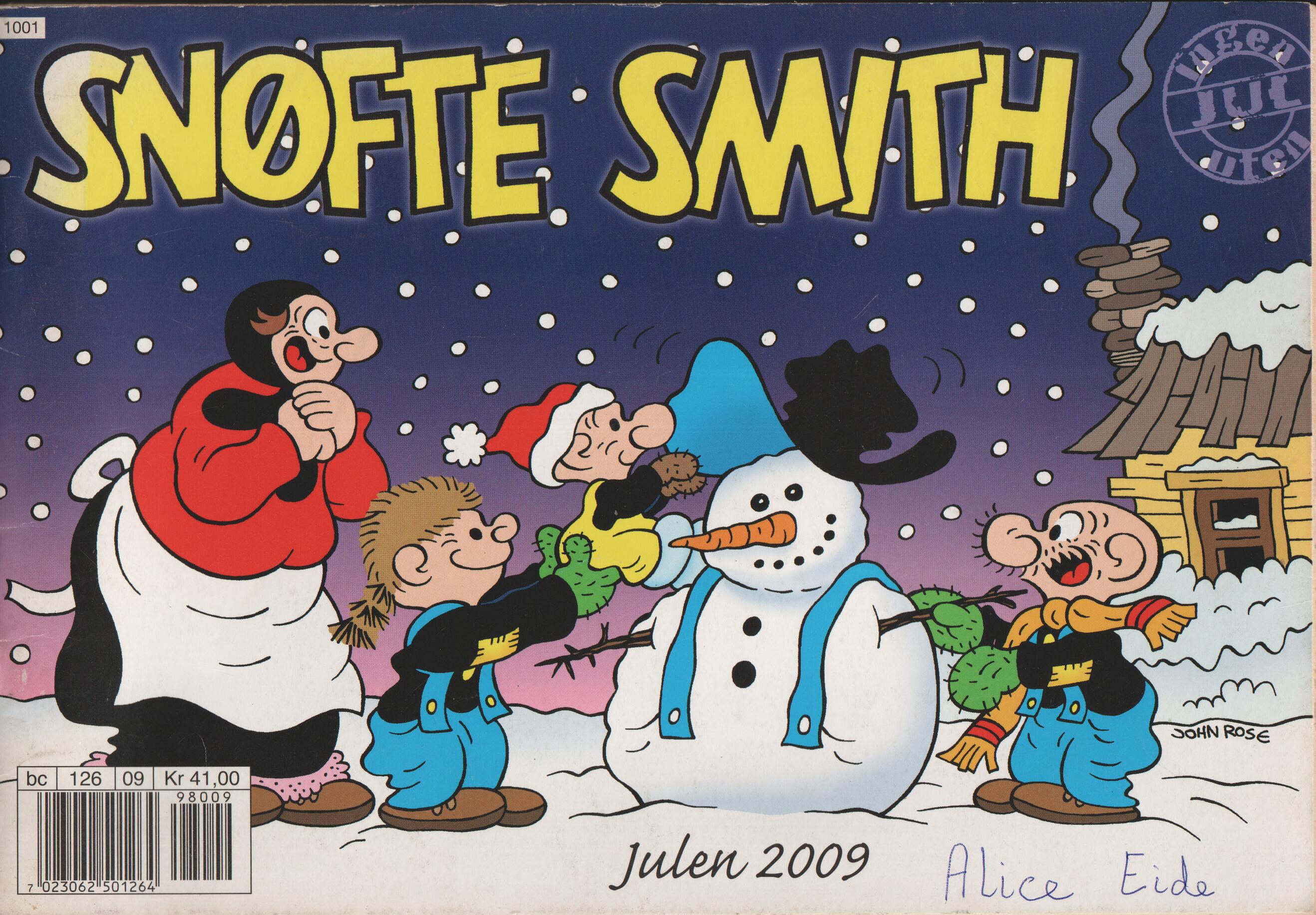 Snøfte Smith. 2009. Julehefte