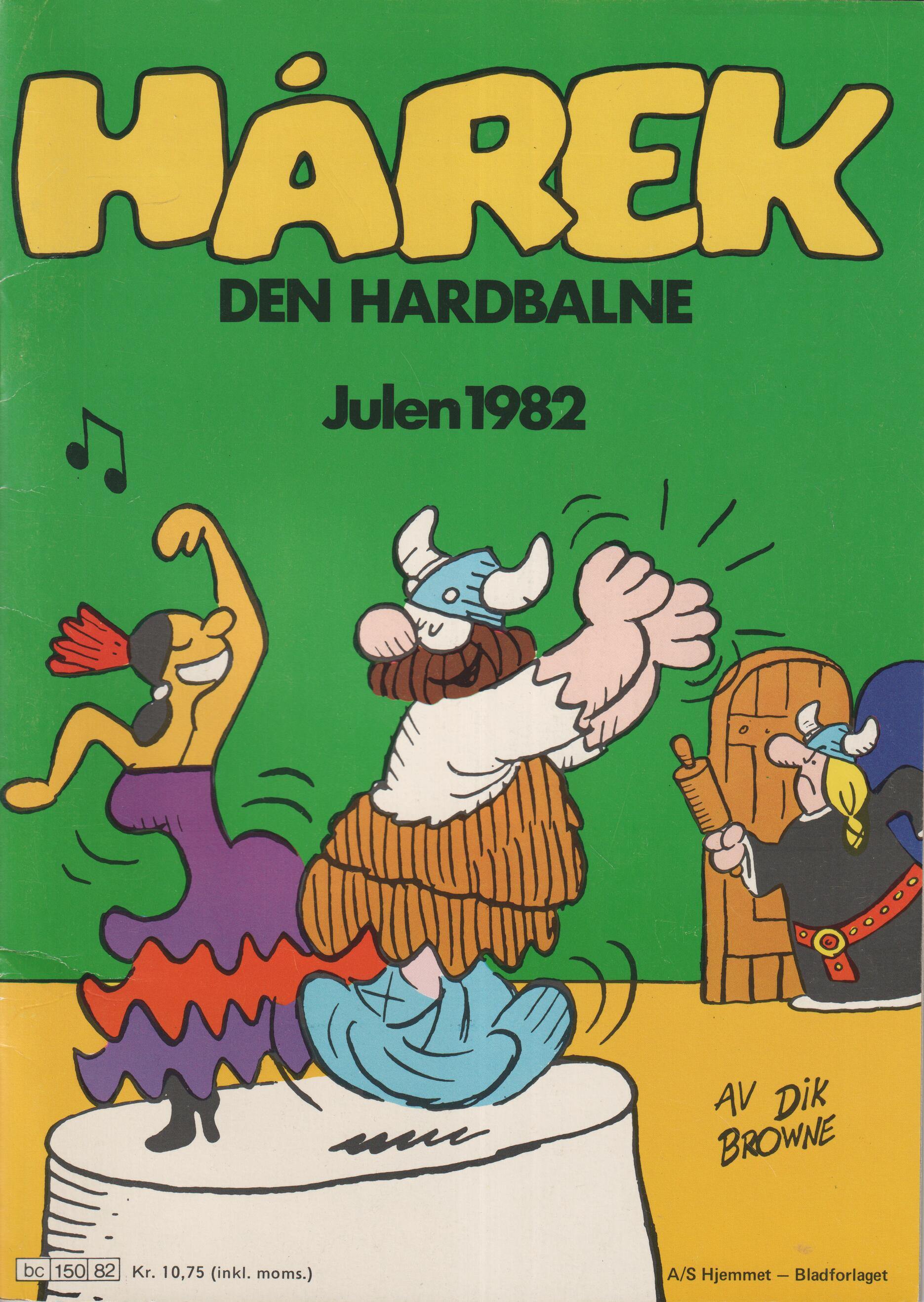 Hårek den hardbalne. 1982. Julehefte