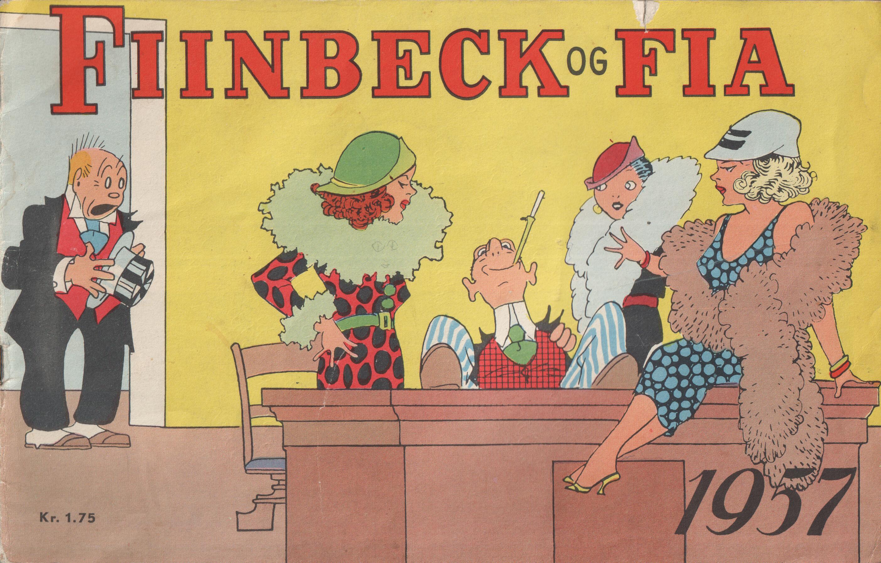 Fiinbeck og Fia 1957. Julehefte.