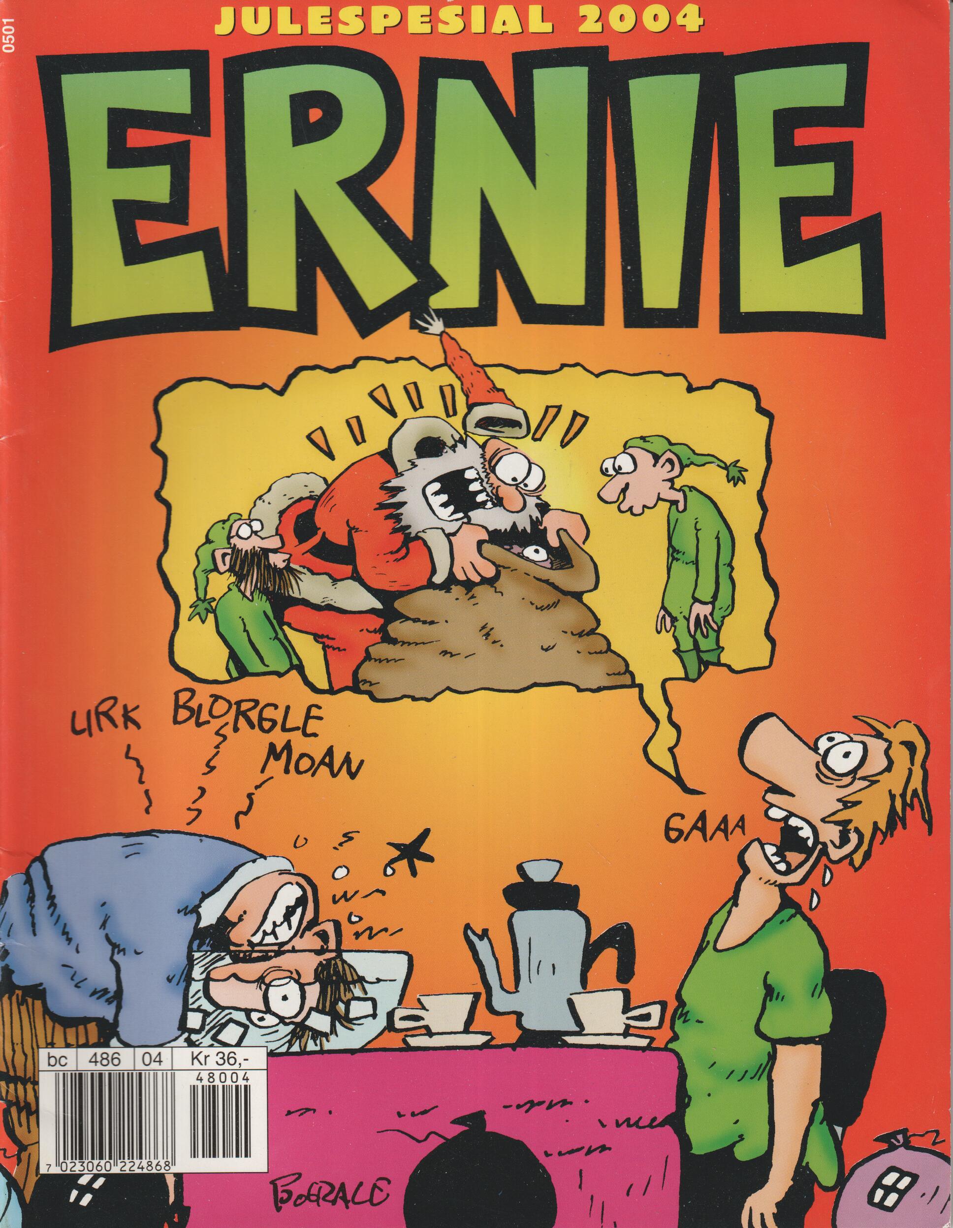 Ernie Julespesial 2004. Julehefte.