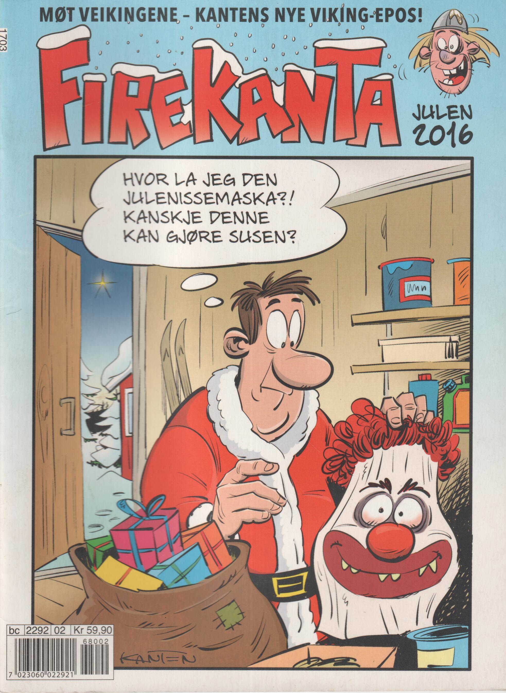 Firekanta Julen 2016. Julehefte.