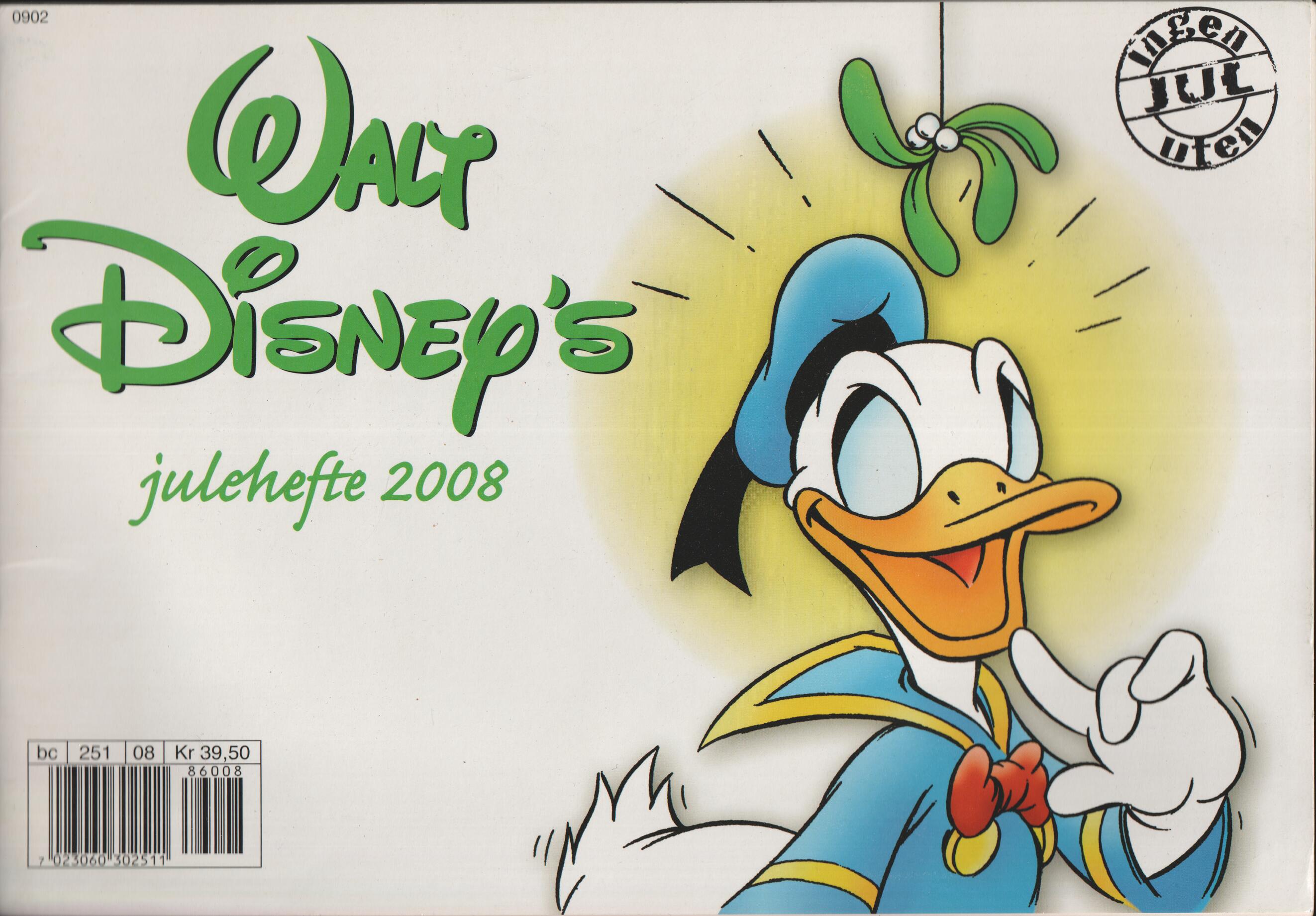 Walt Disney's julehefte 2008. Julehefte.