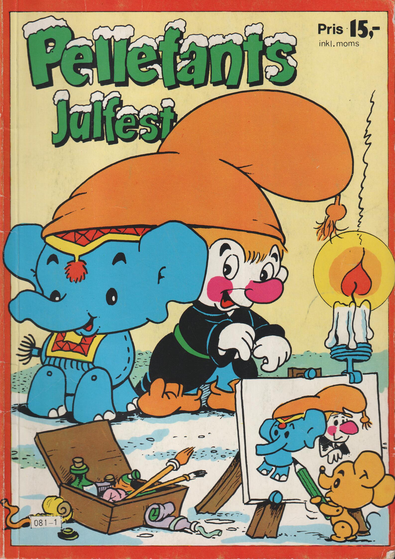Pellefants Julefest [80-talls utgave]. Julehefte.