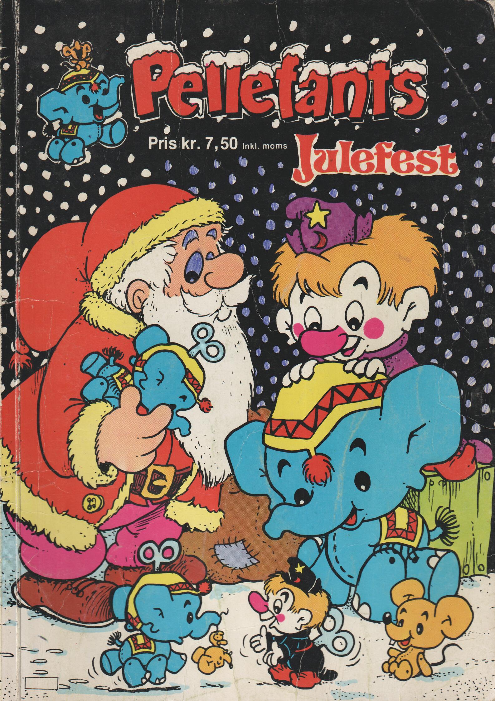 Pellefants Julefest [Sent 70-talls utgave]. Julehefte.