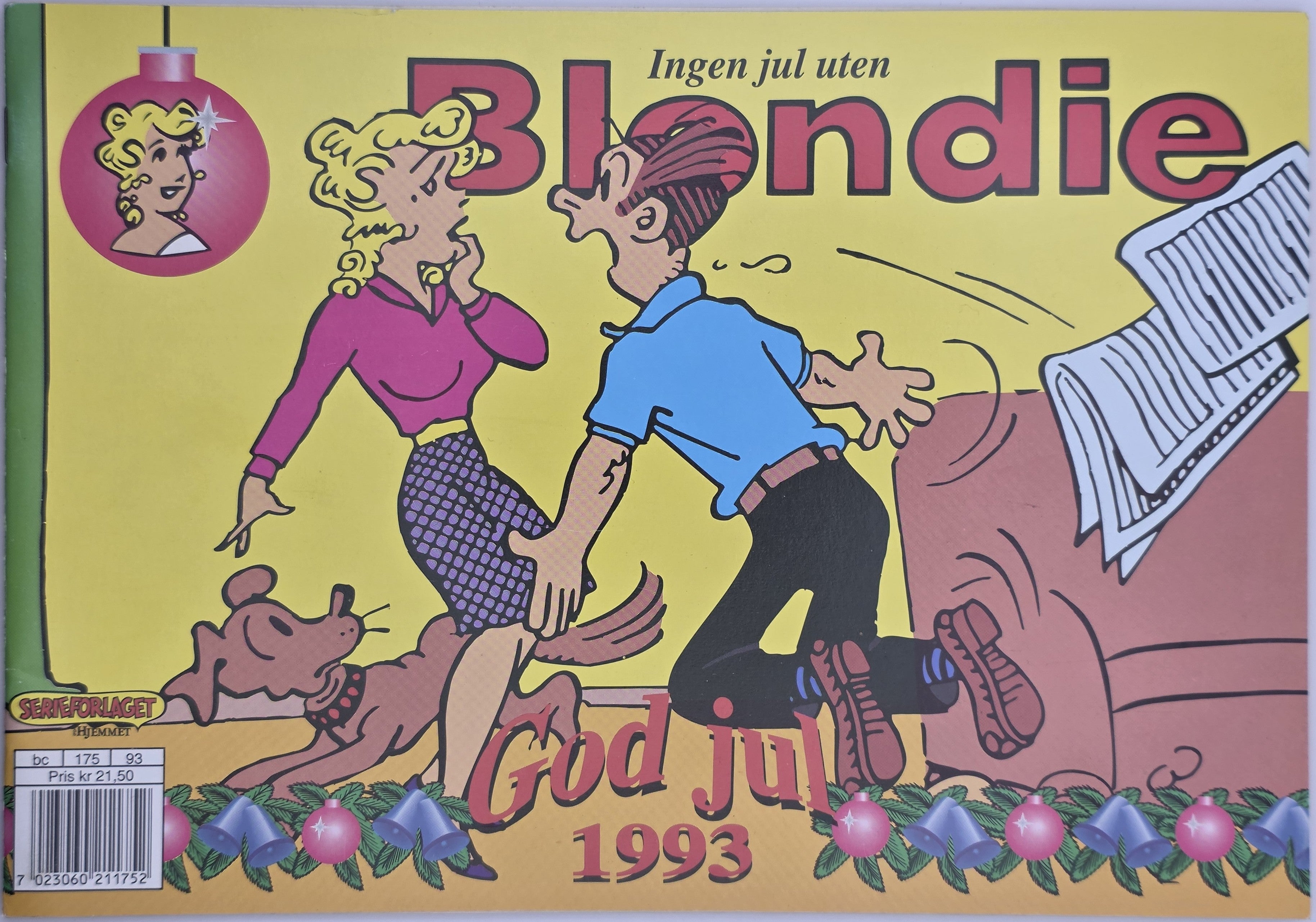 Blondie God Jul 1993. Julehefte.