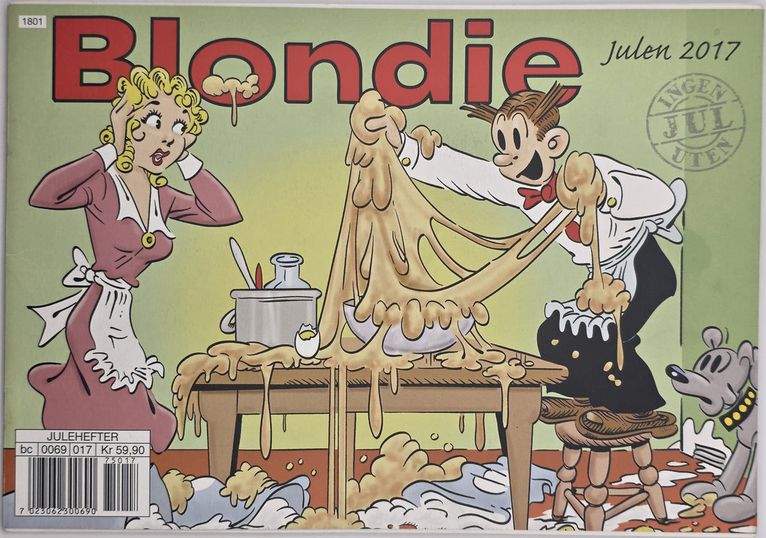 Blondie Julen 2017. Julehefte.