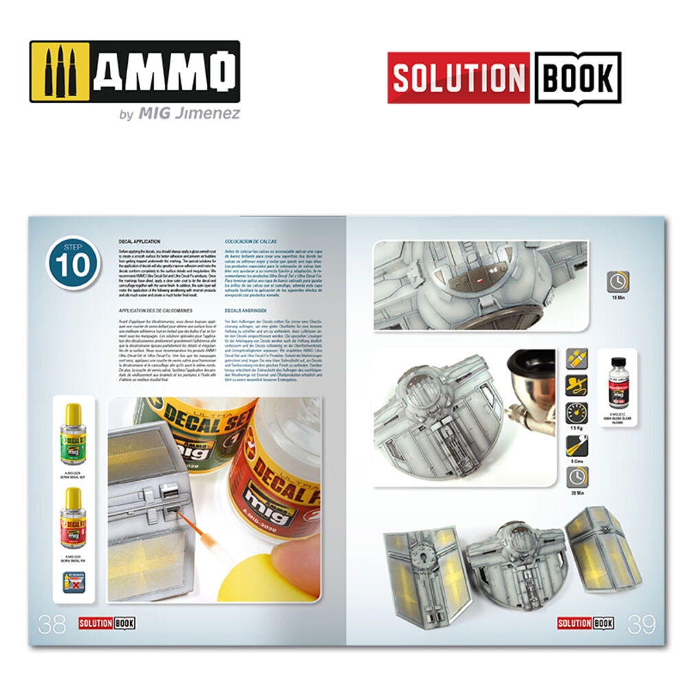 SOLUTION BOOK 05 - How to Paint Imperial Galactic Fighters (English, Castellano, Français, Deutsch)