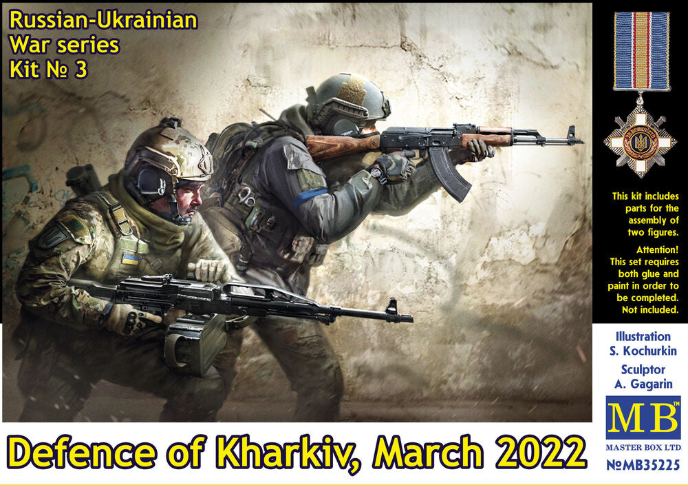 Russian-Ukrainian War series, kit No 3. Defence of Kharkiv, March 2022