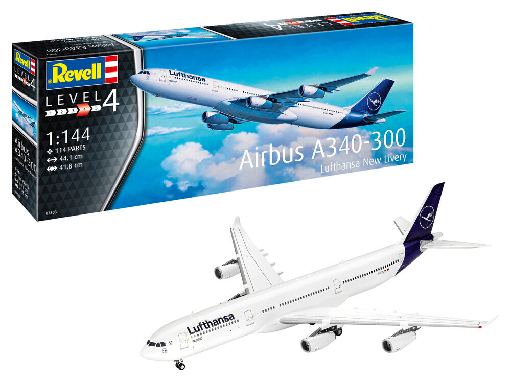 A340-300 Lufthansa New Livery