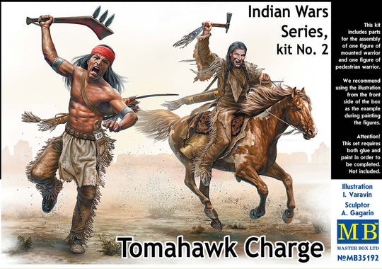 Tomahawk Charge.Indian Wars Series, kit No.2