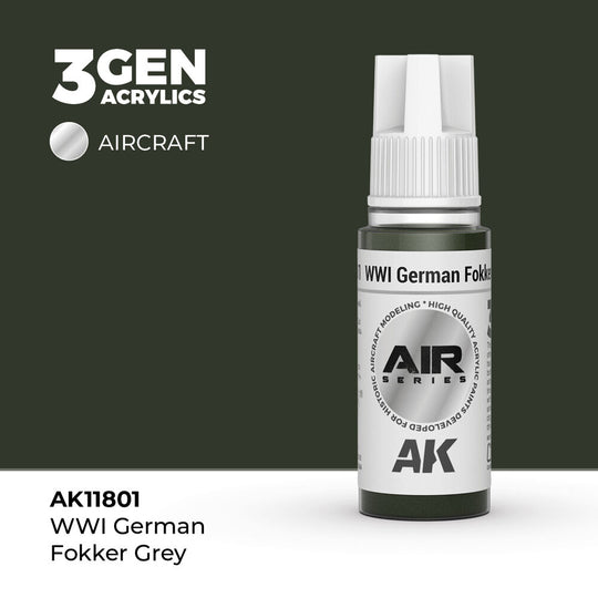 WWI German Fokker Grey