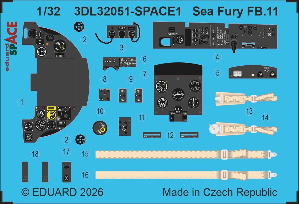 Sea Fury FB.11 SPACE for DBMK