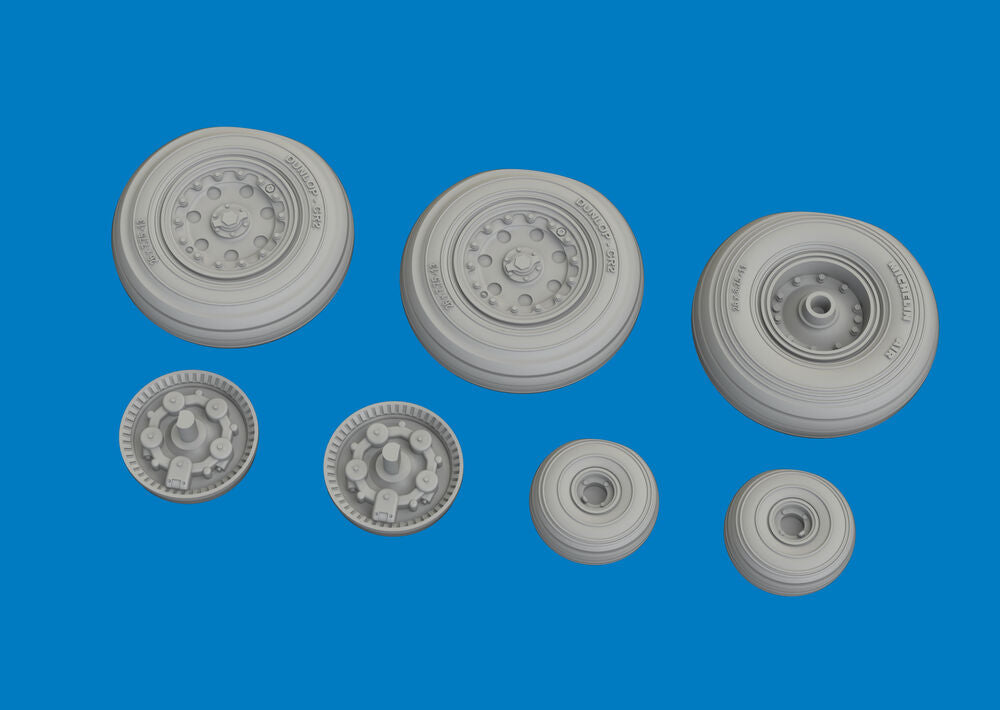 Harrier wheels for Uma Models