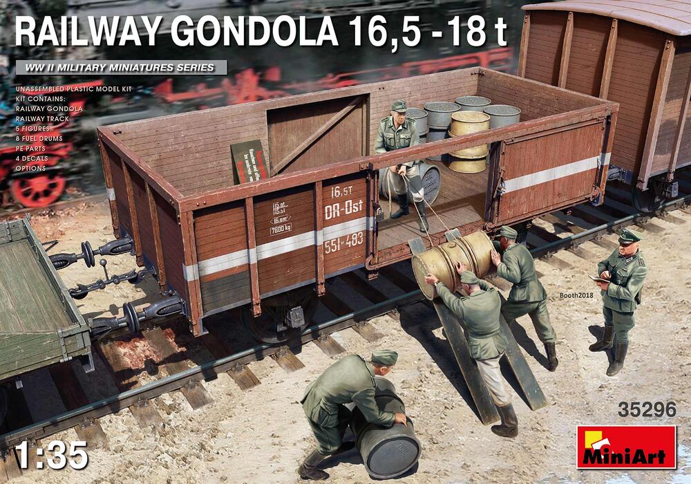 Railway Gondola 16,5-18 t