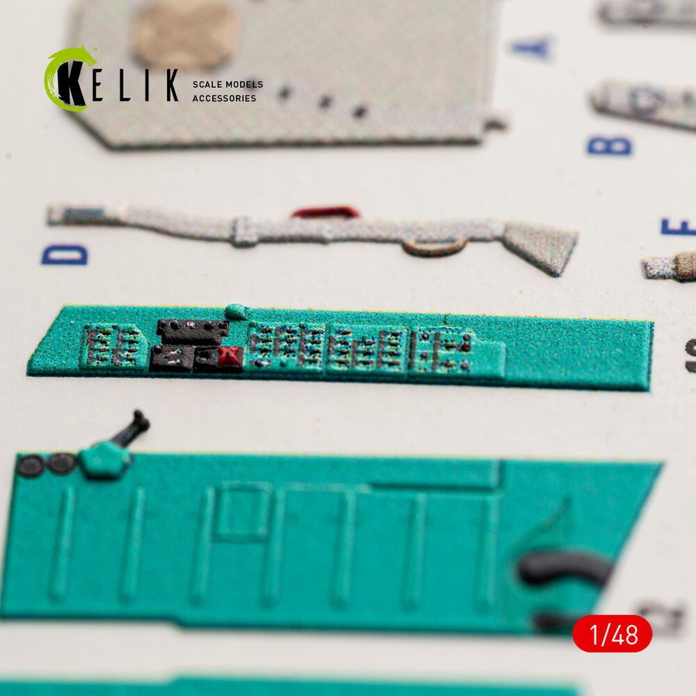 MiG-23BN - interior 3D decals for Trumpeter