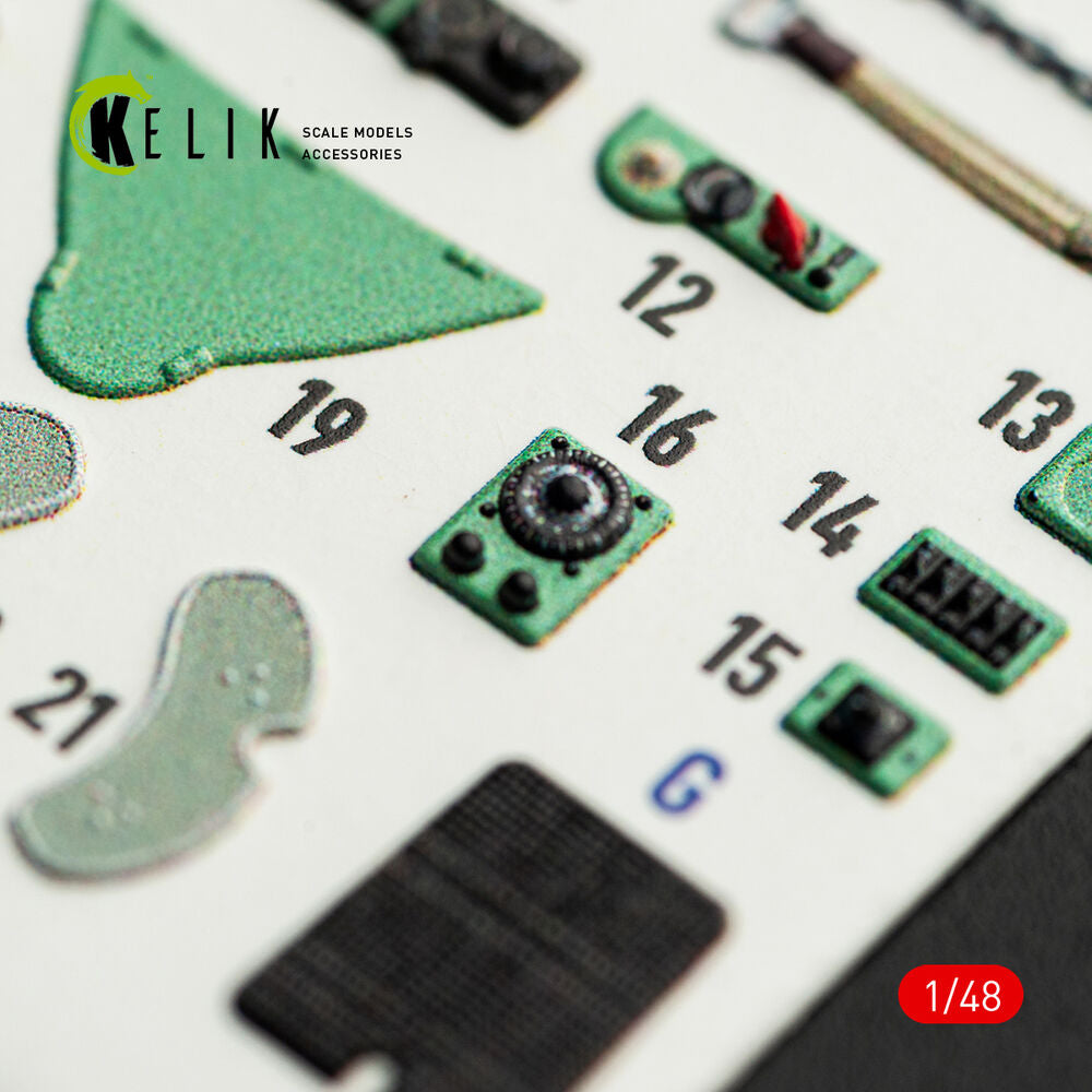 MC.200 - interior 3D decals for Italeri kit