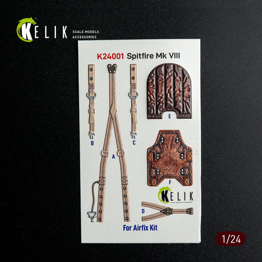 Spitfire Mk VIII interior 3D decals for Airfix kit