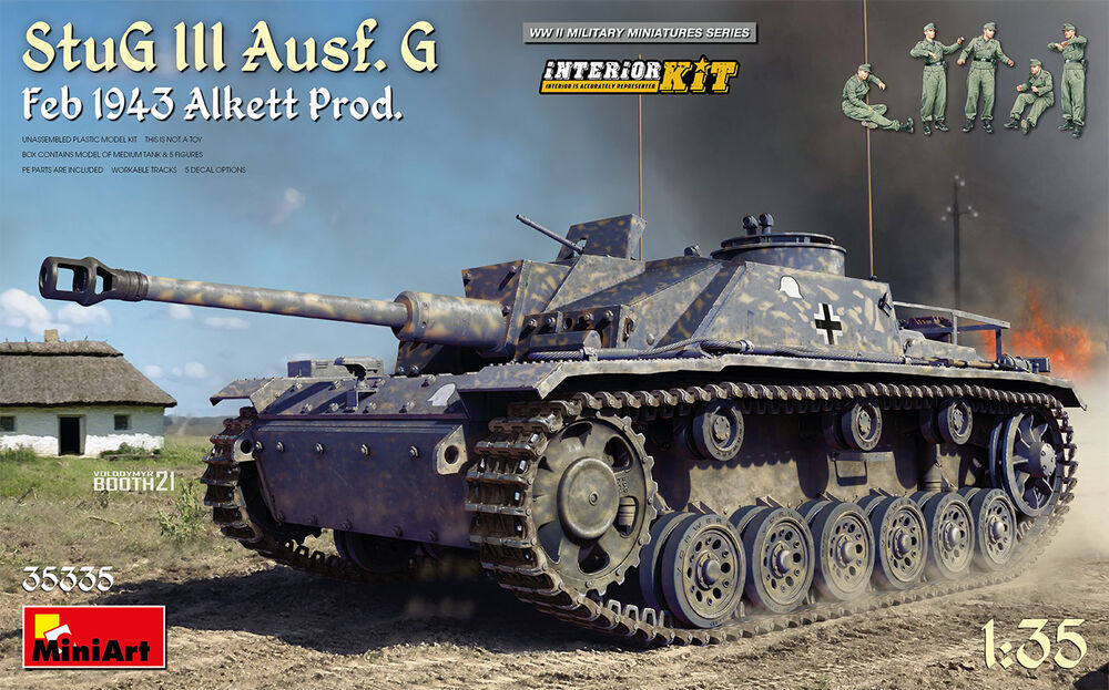 StuG III Ausf. G  Feb 1943 Alkett Prod. Interior Kit
