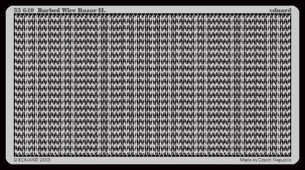 Stacheldraht Razor II. (8m) Fotoätzsatz