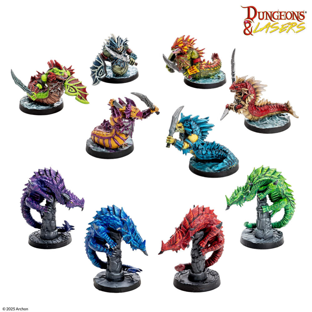 DUNGEONS & LASERS Scareguards Archipelago Raiders and Beasts