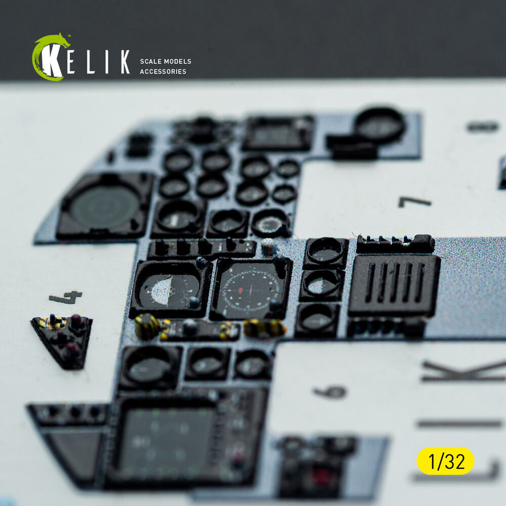 F-15C MSIP II- interior 3D decals for Tamiya kit
