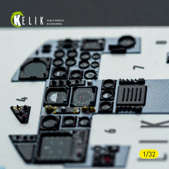 F-15C MSIP II- interior 3D decals for Tamiya kit