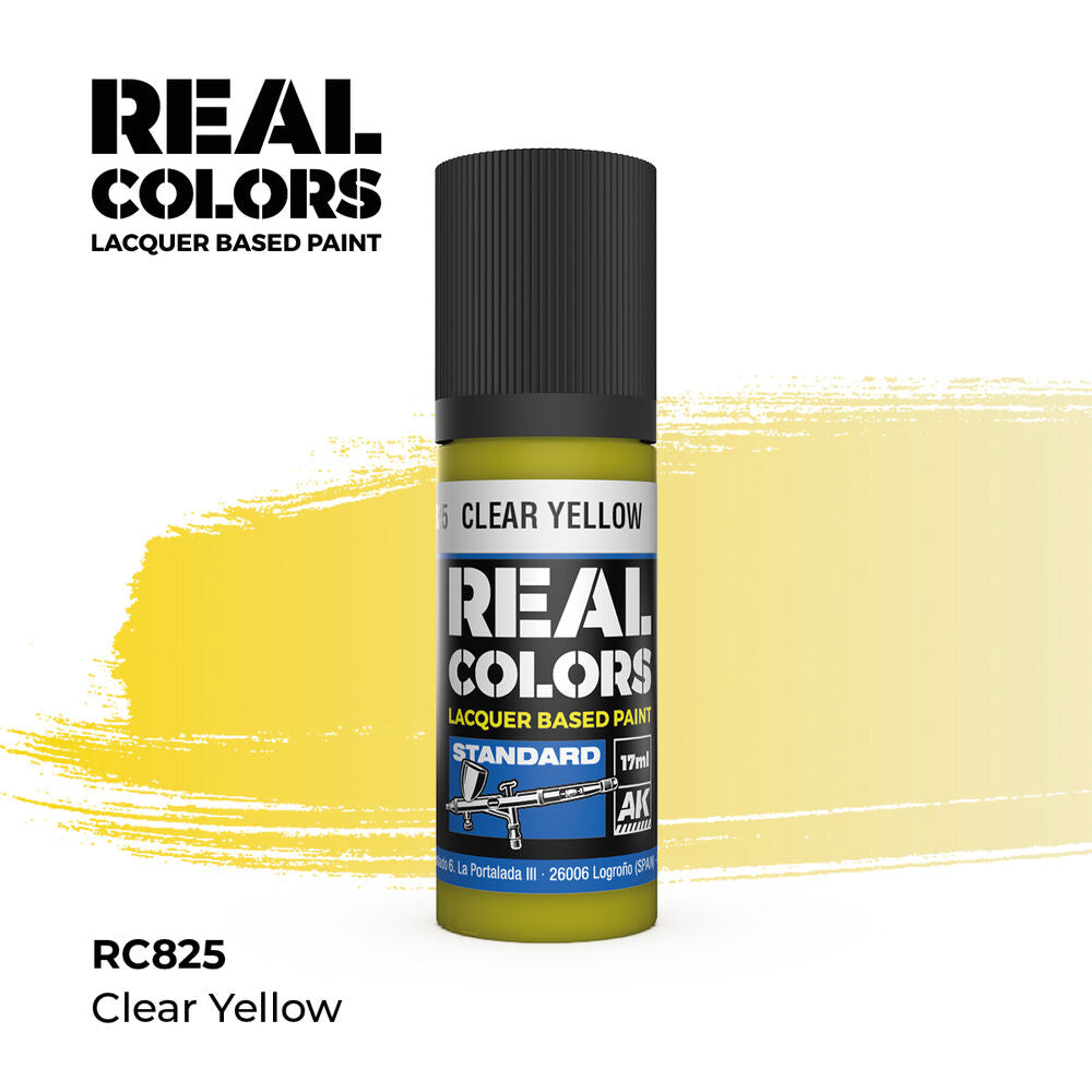 Real Colors: Clear Yellow 17 ml.