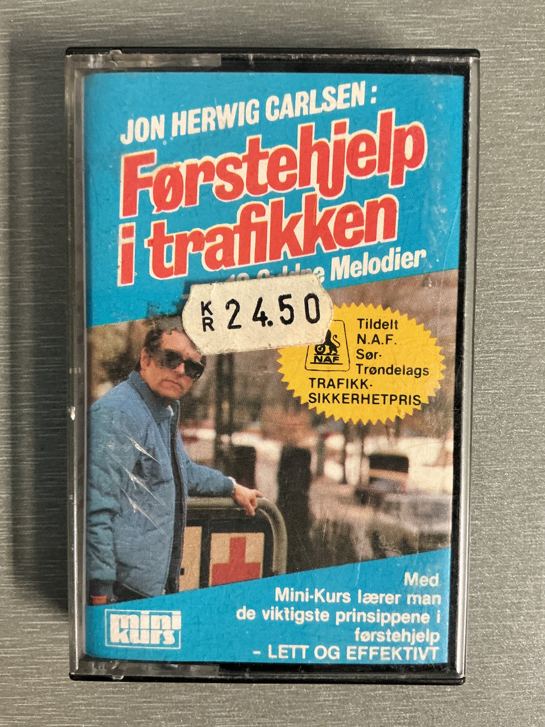 Jon Herwig Carlsen – Førstehjelp i trafikken. Kassett.