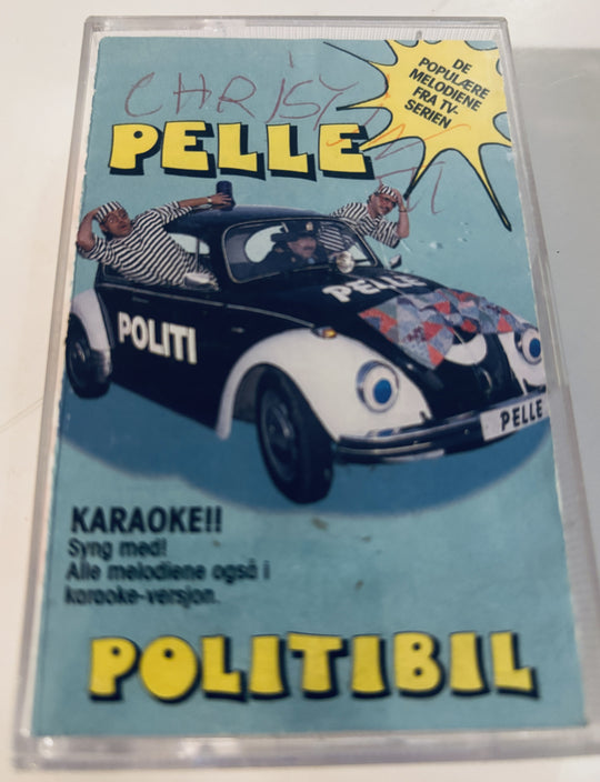 Pelle Politibil – Sangene fra TV-serien (Karaoke). Kassett.