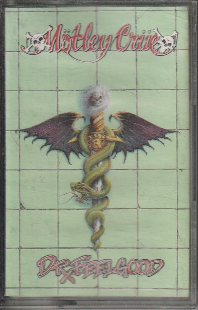 Mötley Crüe – Dr. Feelgood. Kassett.