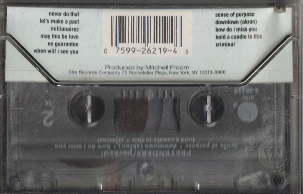 Pretenders – Packed!. Kassett.