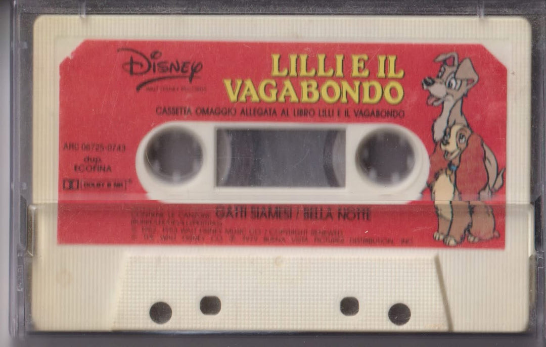 Lilli e il Vagabondo (Disney). Kassett.