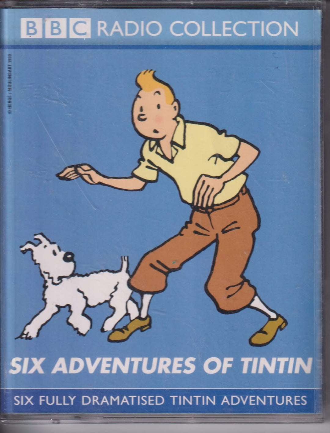 Hergé – Six Adventures of Tintin (Lydbok). Kassett.