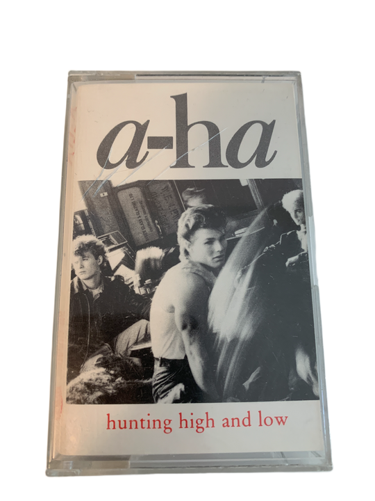 a-ha – Hunting High and Low. Kassett.