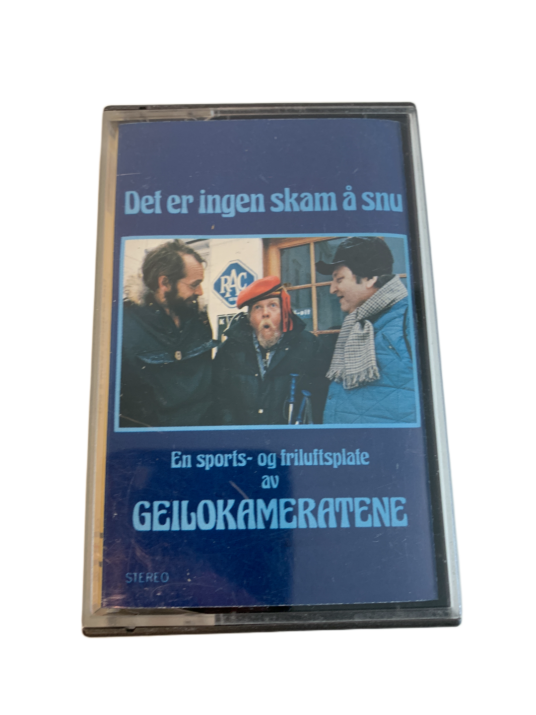 Geilokameratene – Det er ingen skam å snu. Kassett.