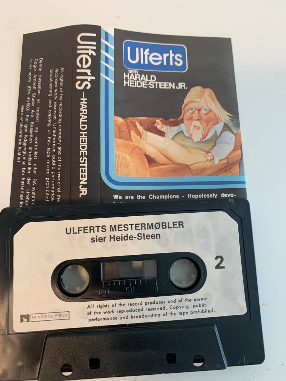 Ulferts – Harald Heide-Steen Jr.. Kassett.