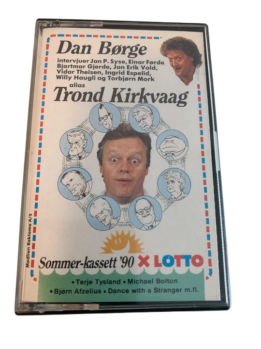 Dan Børge – Sommer-kassett ’90 Lotto. Kassett.