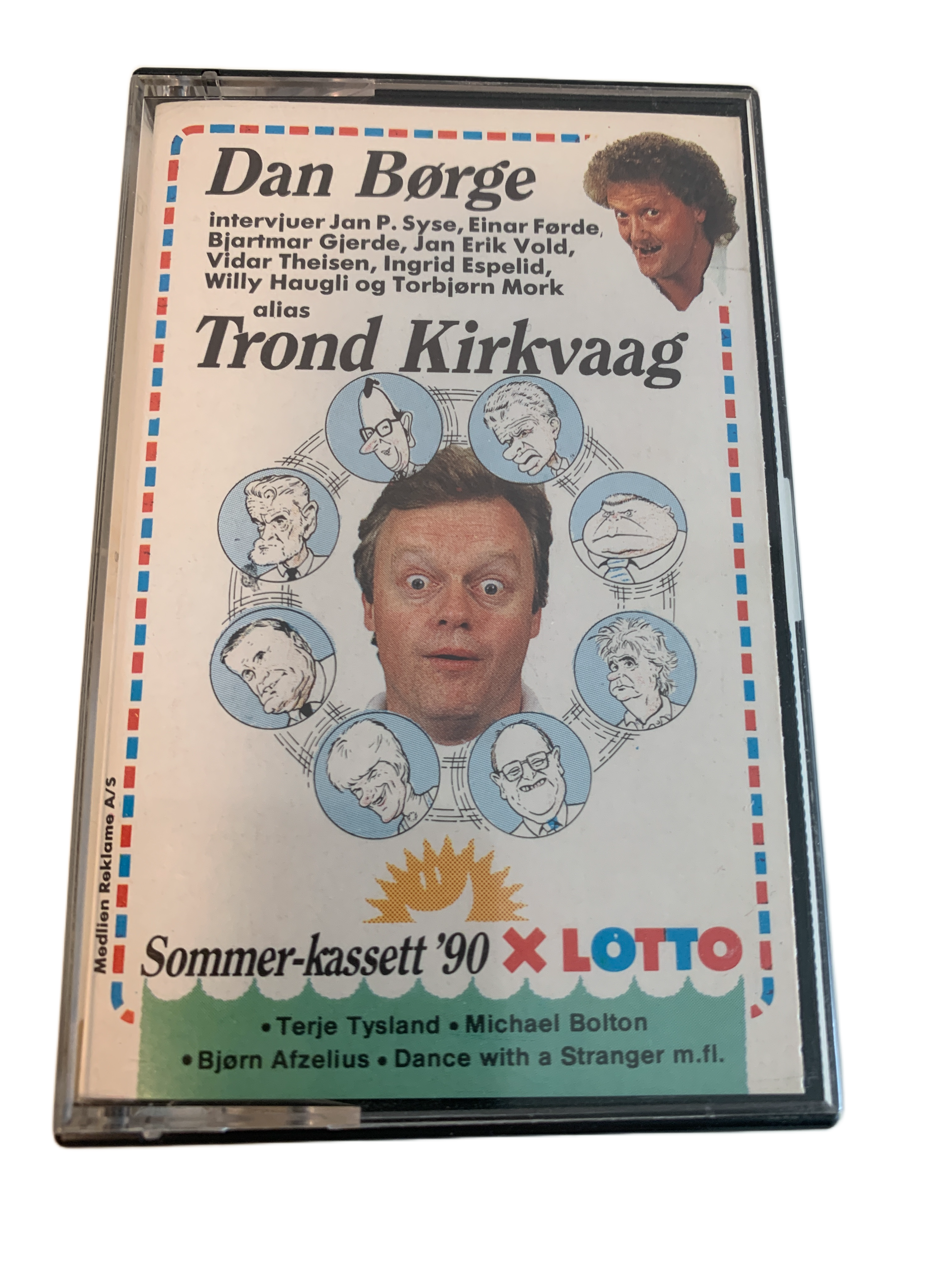 Dan Børge – Sommer-kassett ’90 Lotto. Kassett.