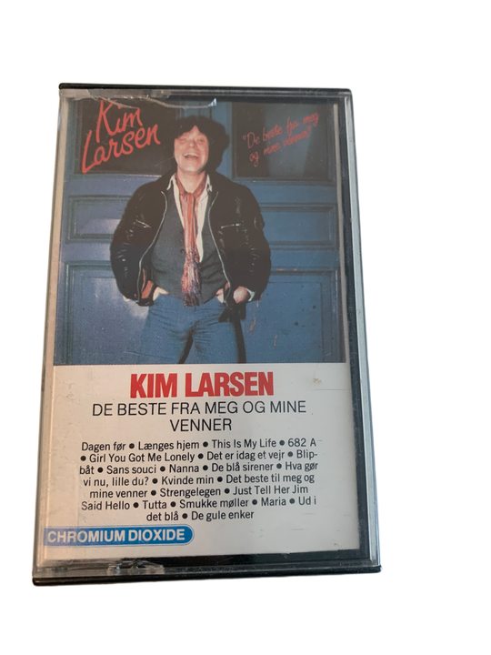 Kim Larsen – De beste fra meg og mine venner. Kassett.