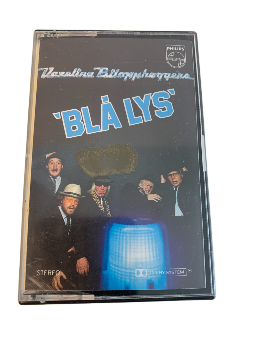 Vazelina Bilopphøggers – Blå lys. Kassett.