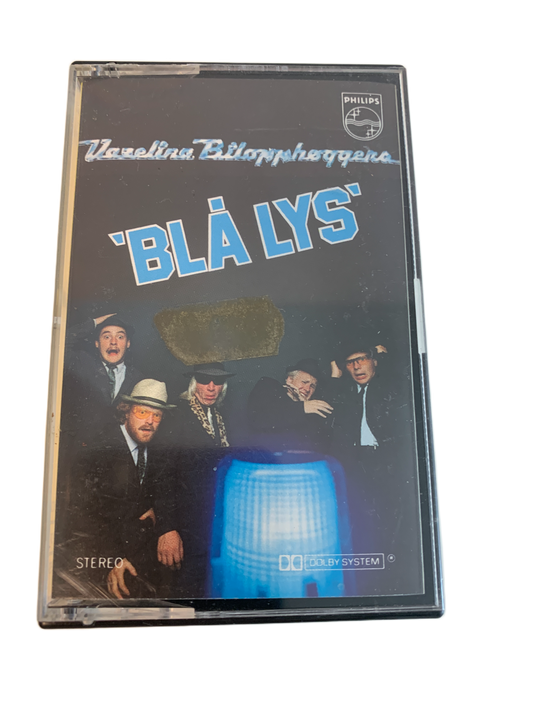 Vazelina Bilopphøggers – Blå lys. Kassett.