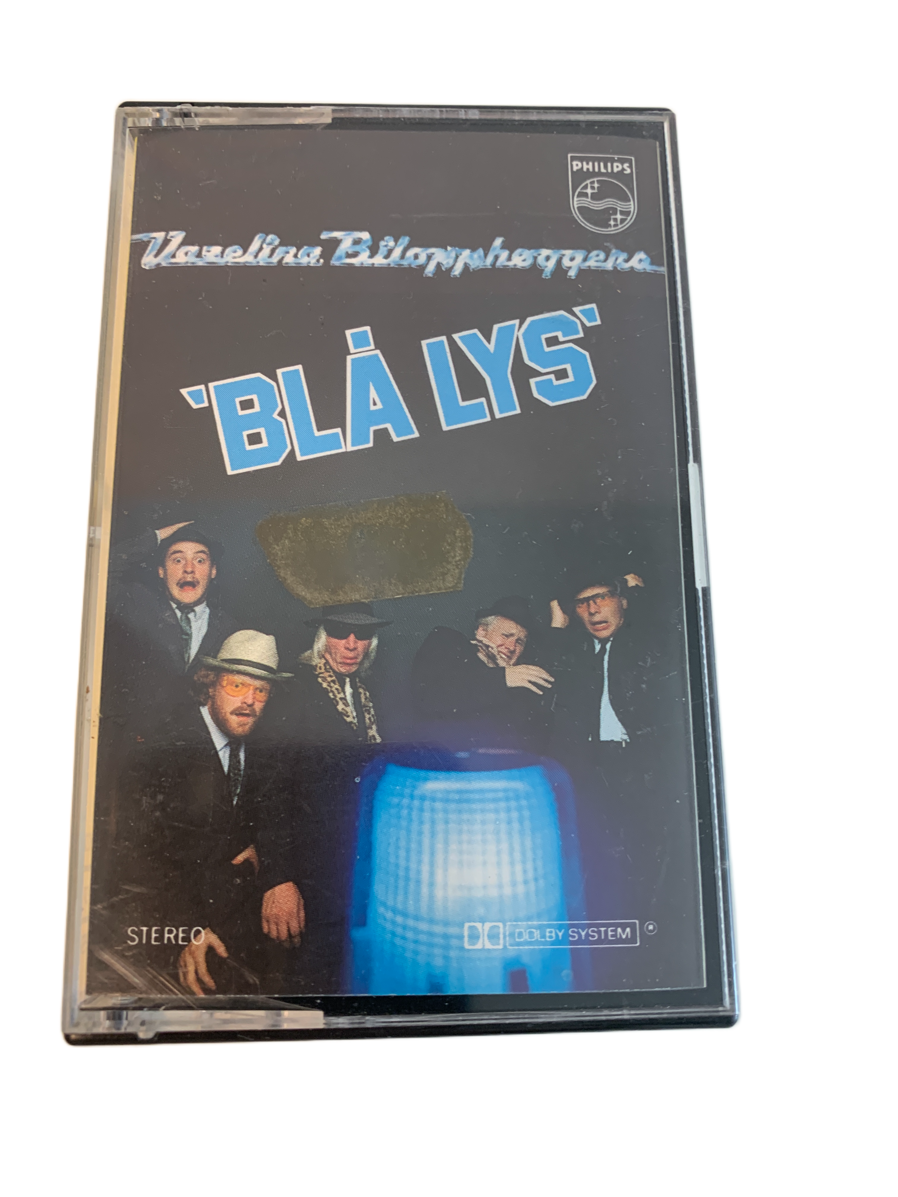 Vazelina Bilopphøggers – Blå lys. Kassett.