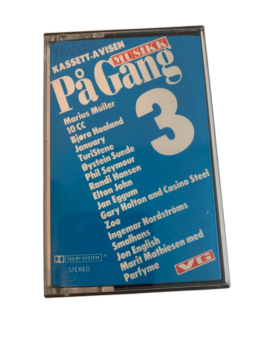 Kassettavisen Musikk – På Gang 3. Kassett.