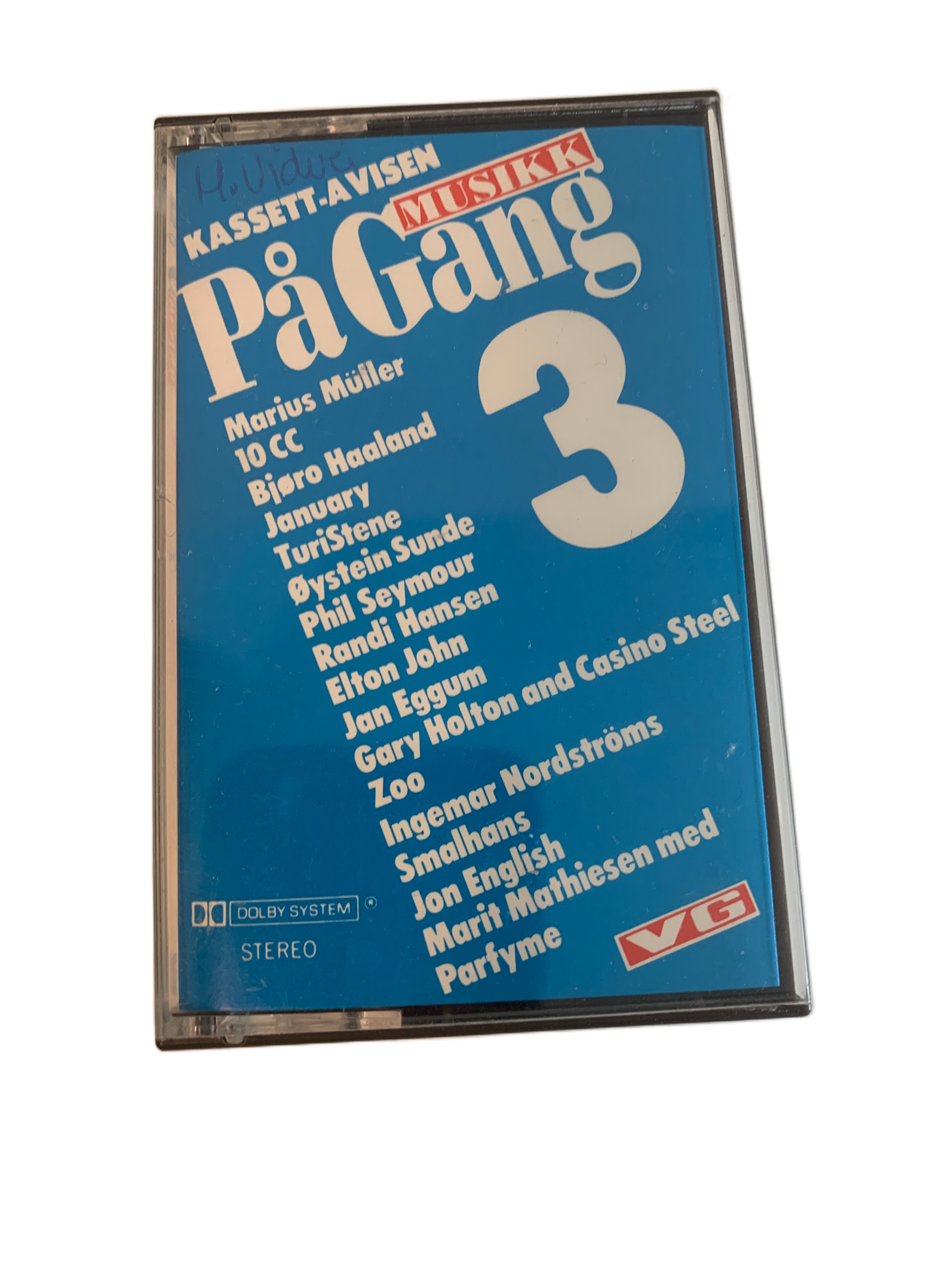 Kassettavisen Musikk – På Gang 3. Kassett.