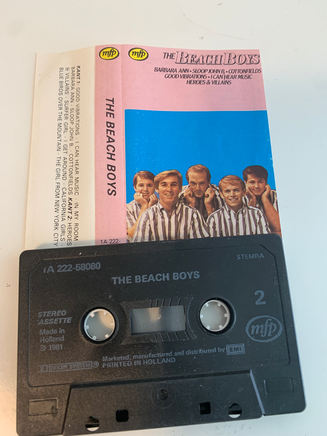 The Beach Boys – samleutgivelse. Kassett.