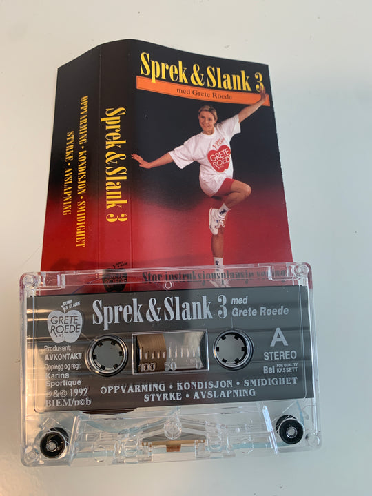 Sprek & Slank 3 – med Grete Roede. Kassett.