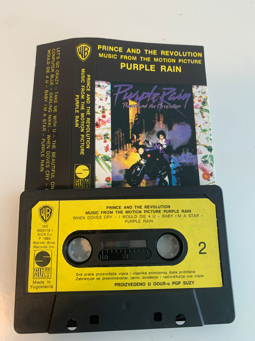 Prince and the Revolution – Purple Rain. Kassett.
