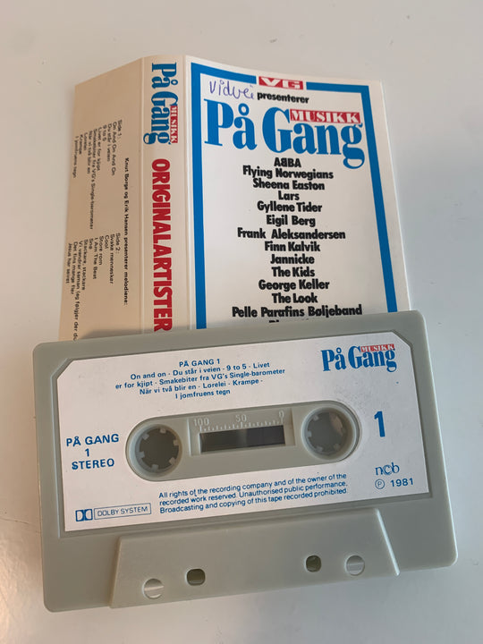 VG presenterer Musikk På Gang. Kassett.