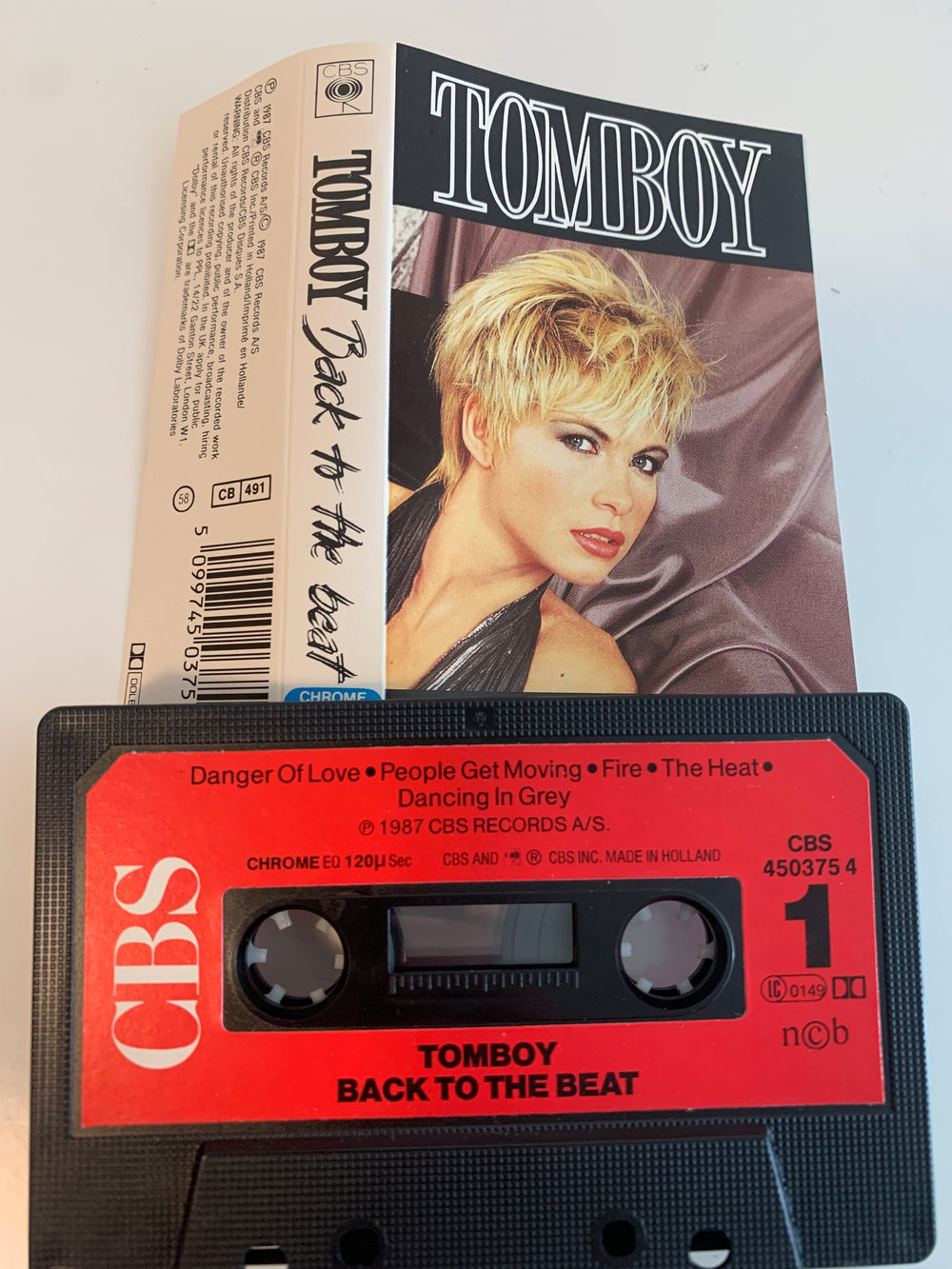 Tomboy – Back to the Beat. Kassett.