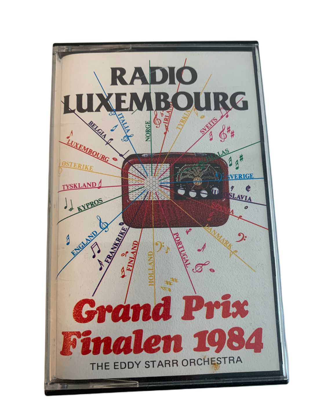 Radio Luxembourg – Grand Prix Finalen 1984. Kassett.